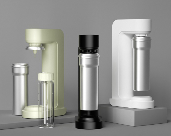New Arrivals Soda Stream maker Hushålls sprudlande vatten maker med glasflaska